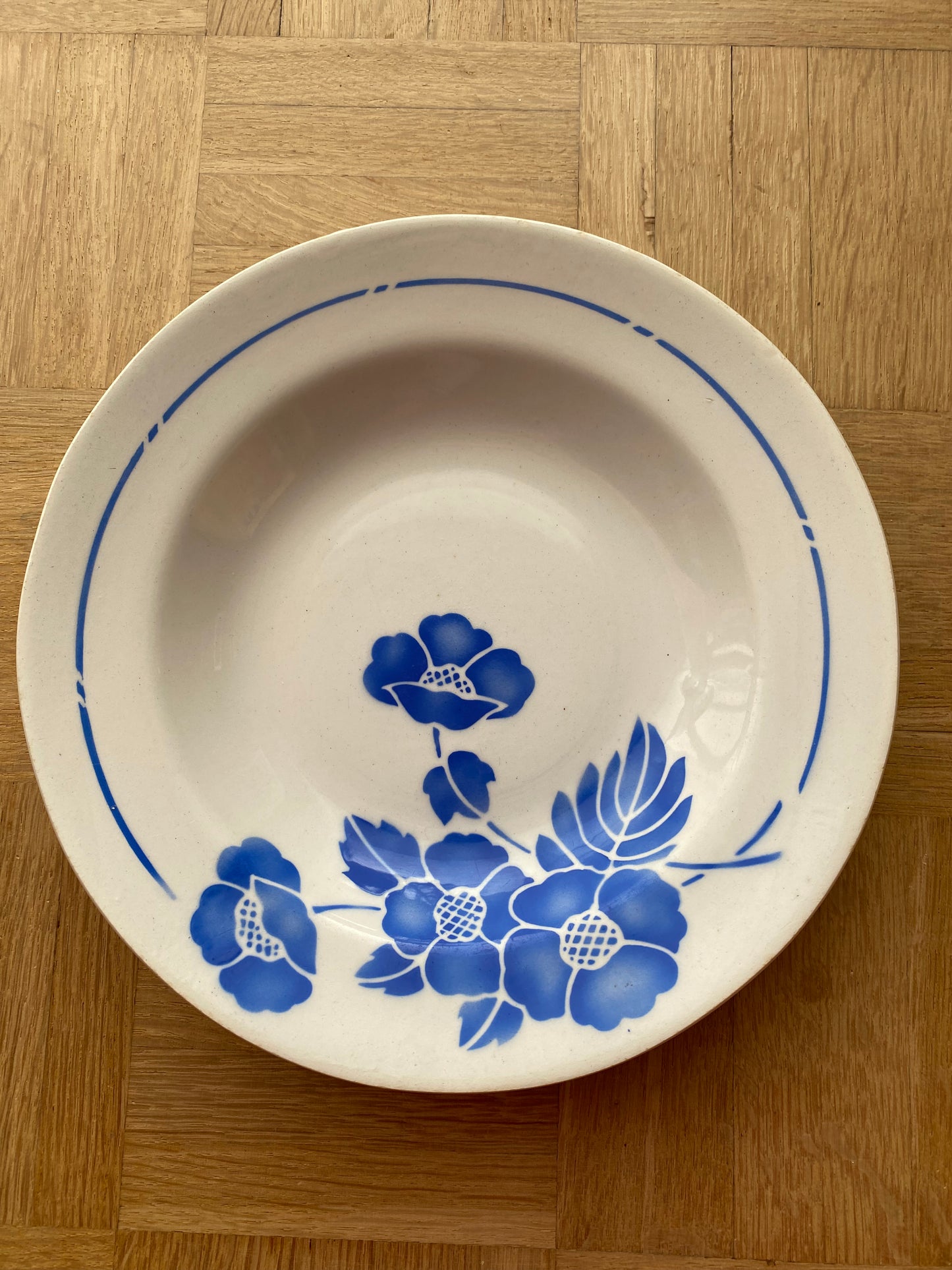 7 assiettes creuses Moulin des loups