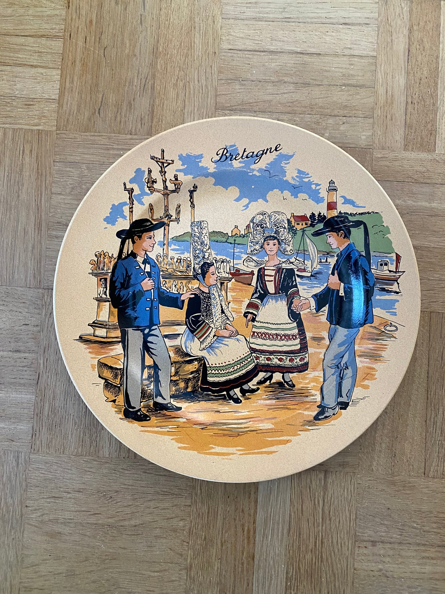Assiette Nem décor France - Bretagne