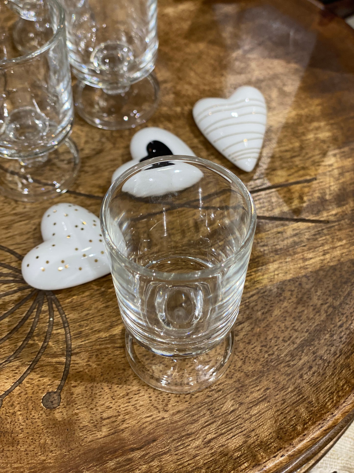 6 verres à liqueur transparents LUMINARC modèle SUEDE