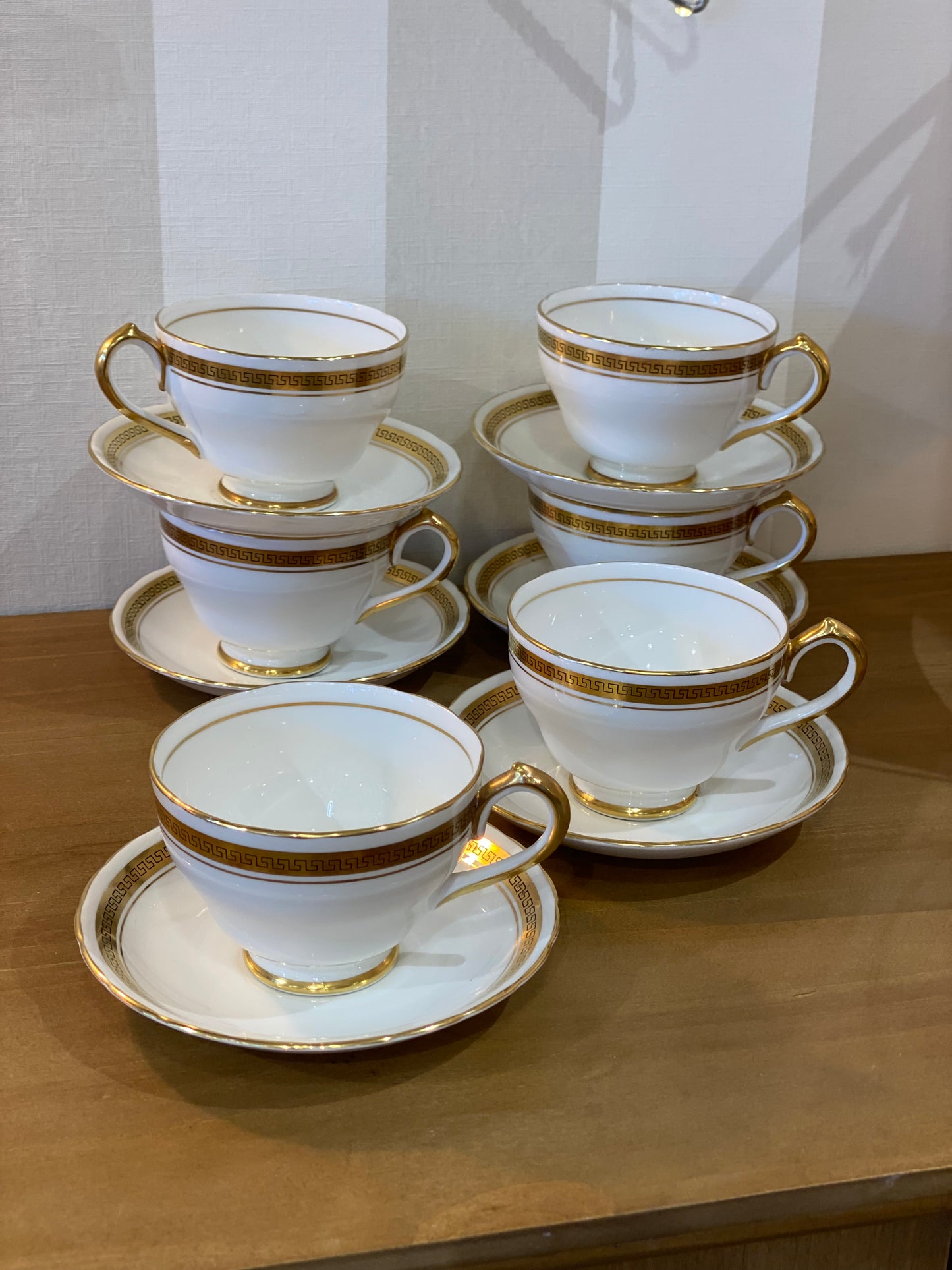 Lot 6 grandes tasses à café / thé