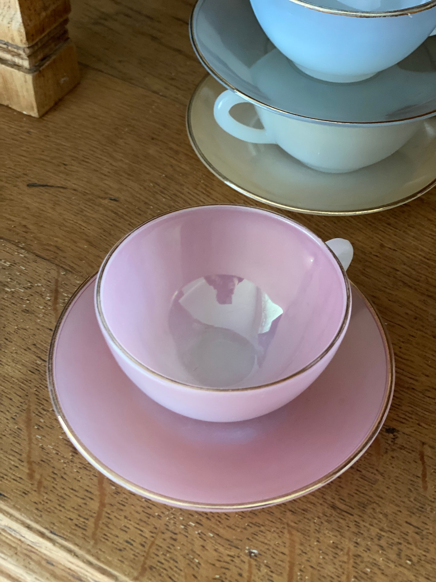 Service à café Arcopal arlequin 10 tasses