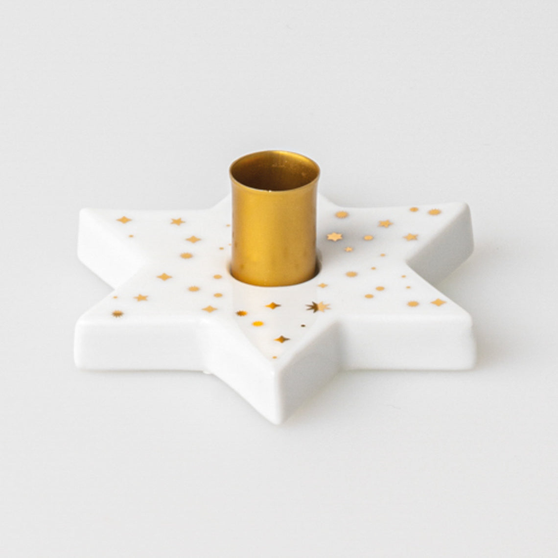 bougeoir étoile en porcelaine - Räder