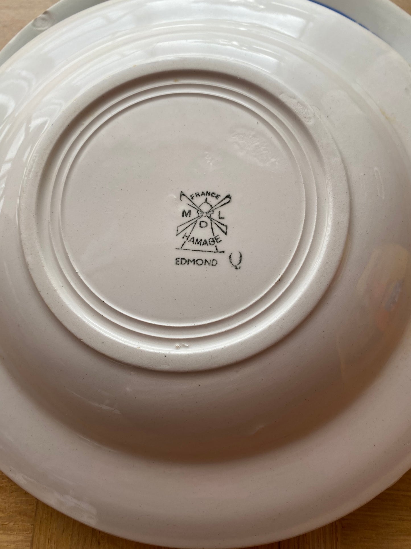 7 assiettes creuses Moulin des loups