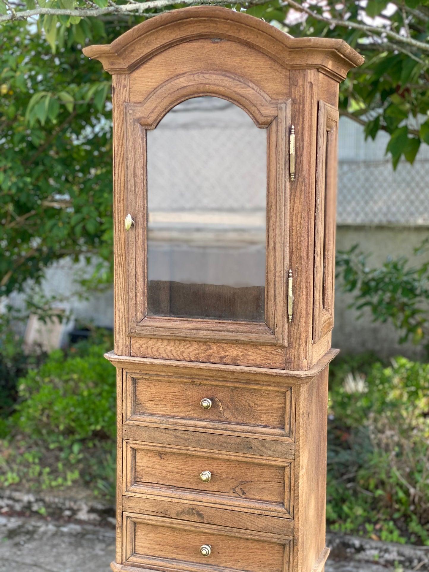Étagère / vitrine ancienne