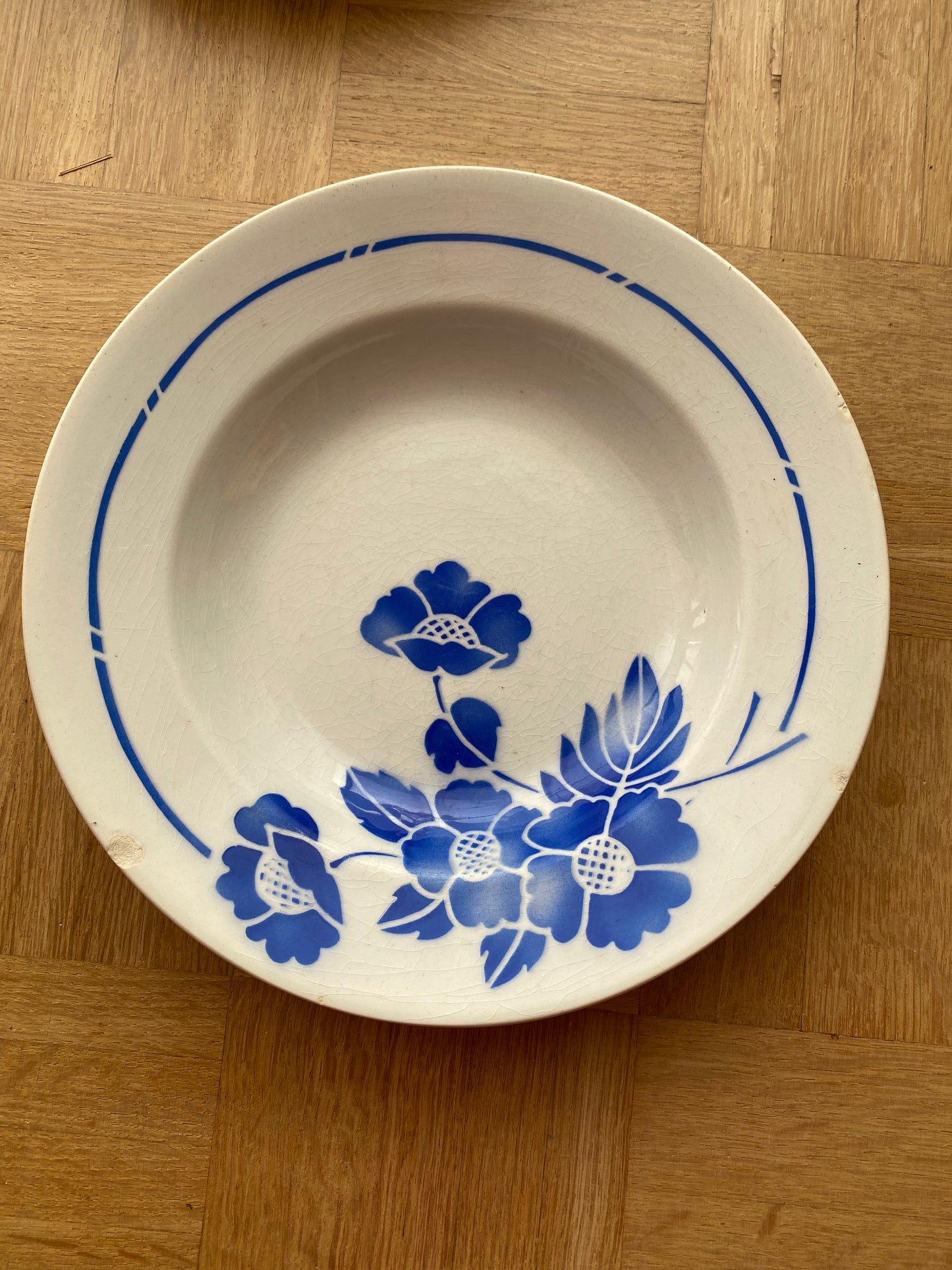 7 assiettes creuses Moulin des loups
