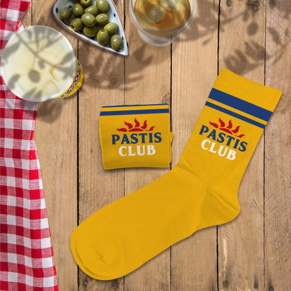 Chaussettes " PASTIS CLUB"