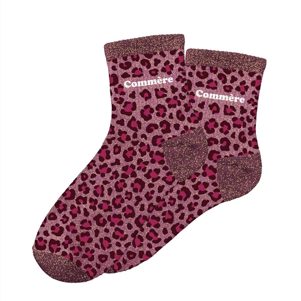 Chaussettes paillettes "Commère"