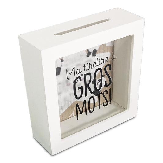 Tirelire à gros mots