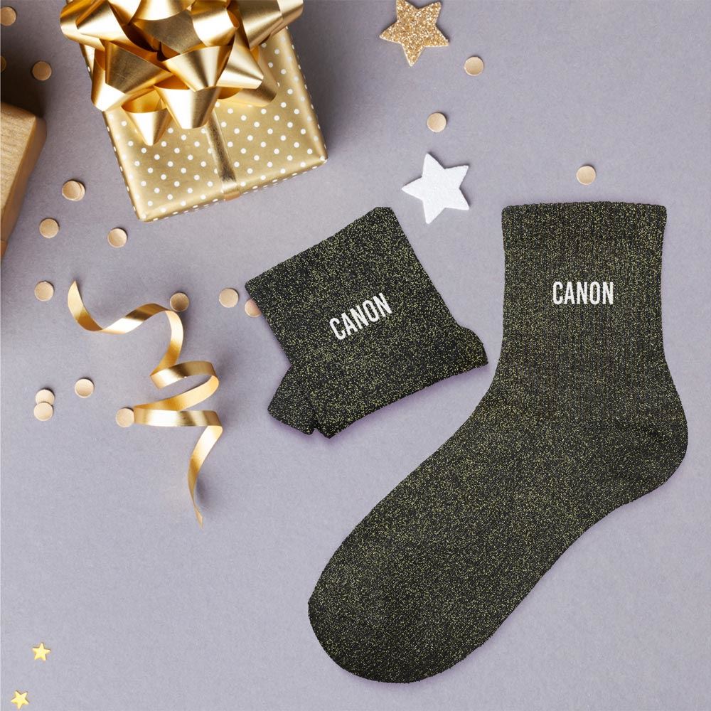 Chaussettes paillettes "CANON"