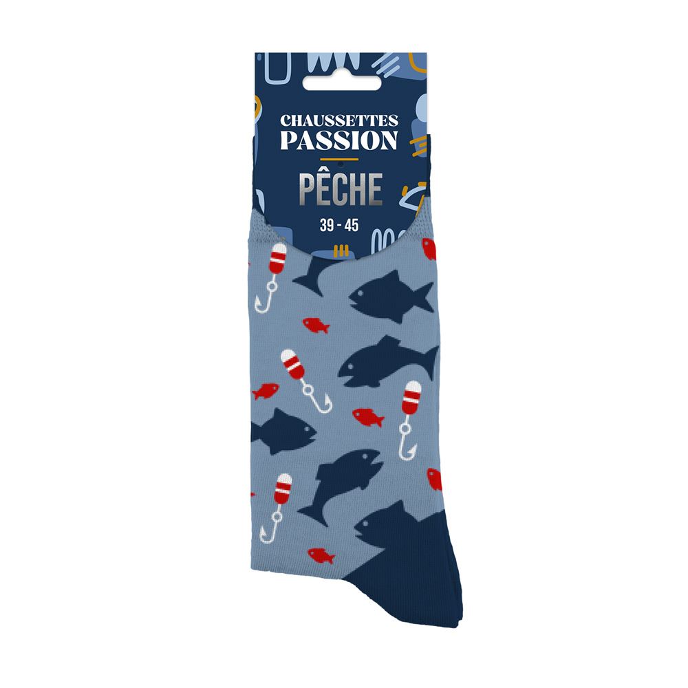 Chaussettes " PASSION PECHE"