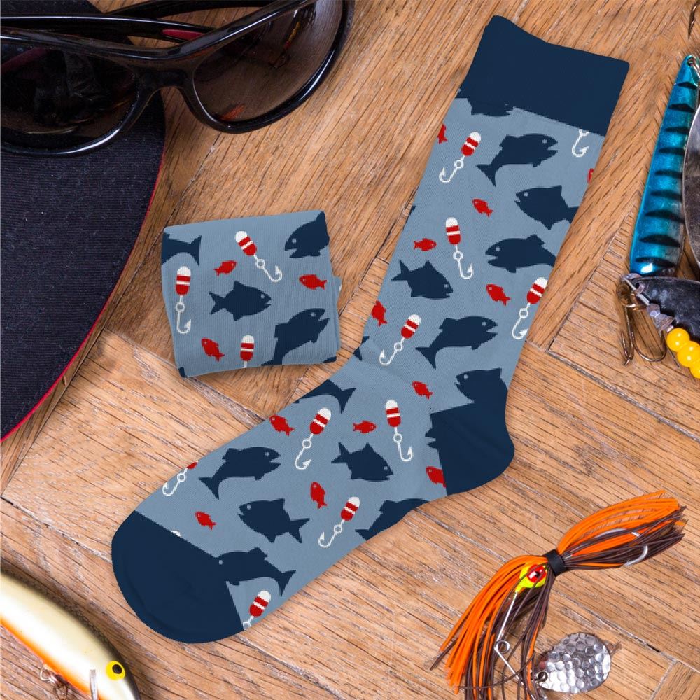 Chaussettes " PASSION PECHE"