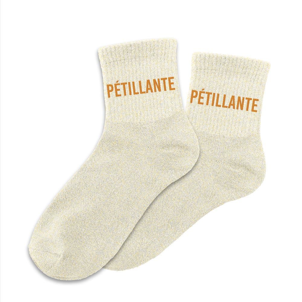 Chaussettes paillettes "Pétillante"