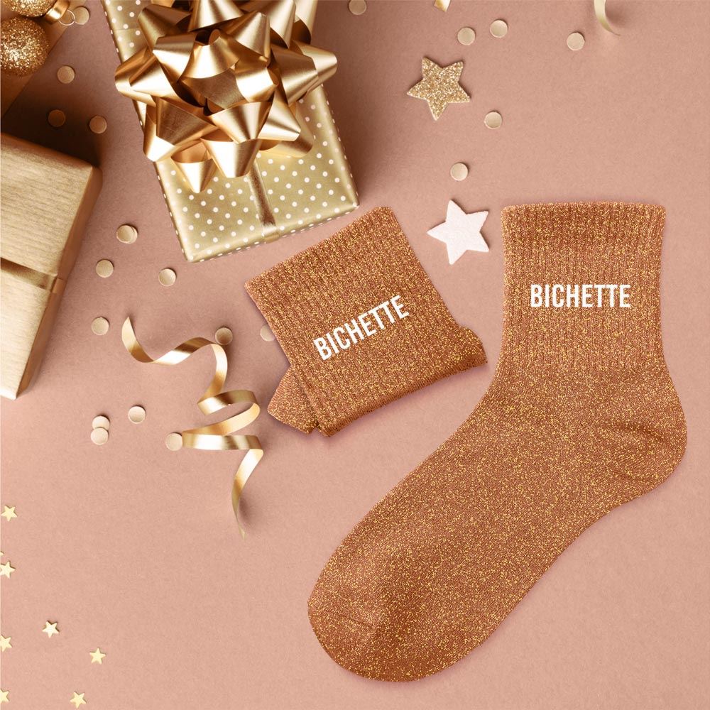Chaussettes paillettes "BICHETTE"