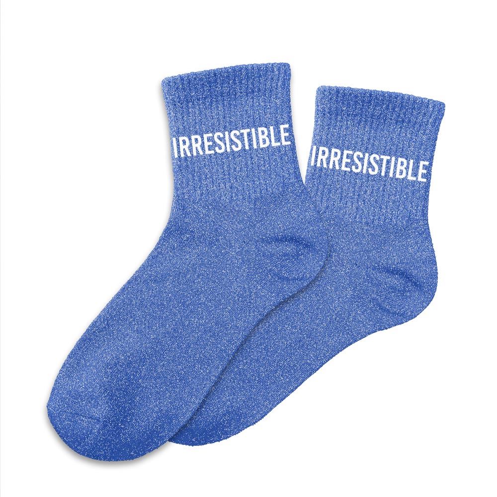 Chaussettes paillettes "IRRESISTIBLE"
