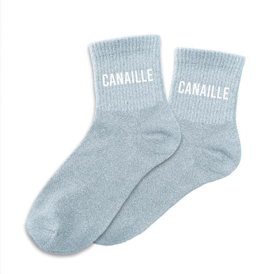 Chaussettes paillettes "CANAILLE"