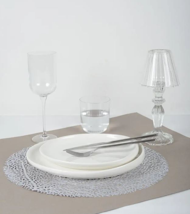 Bougeoir en verre