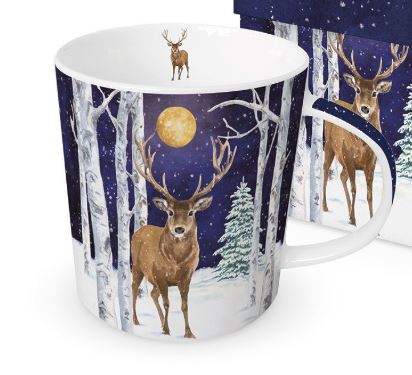 Coffret de 4 mugs Animaux d'hiver