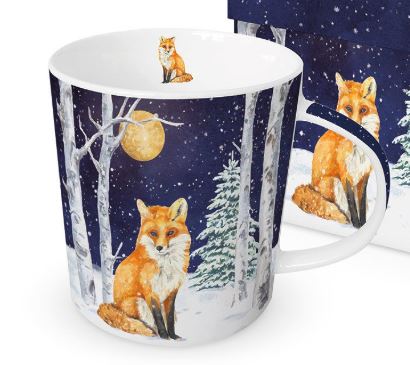 Coffret de 4 mugs Animaux d'hiver