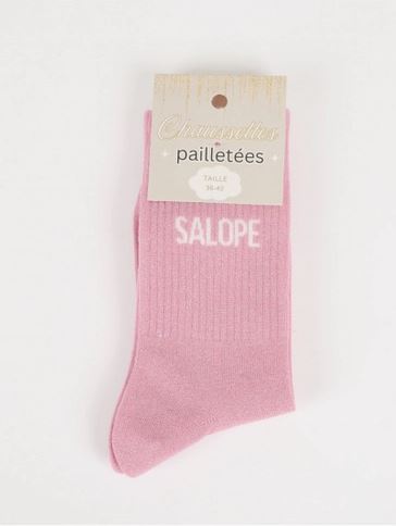 Chaussettes à paillettes SALOPE