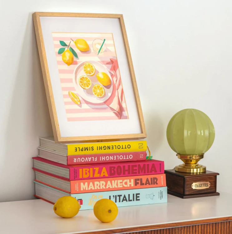 Coffret peinture au numéro - Citrons de Menton