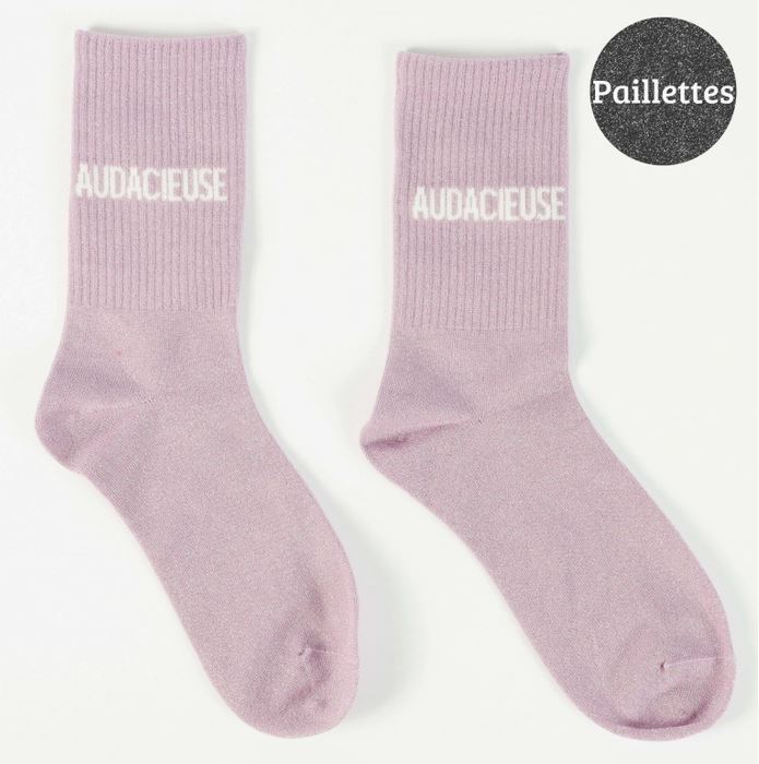 Chaussettes à paillettes AUDACIEUSE