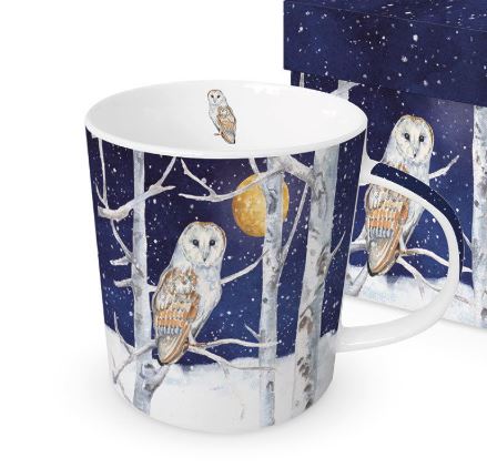 Coffret de 4 mugs Animaux d'hiver