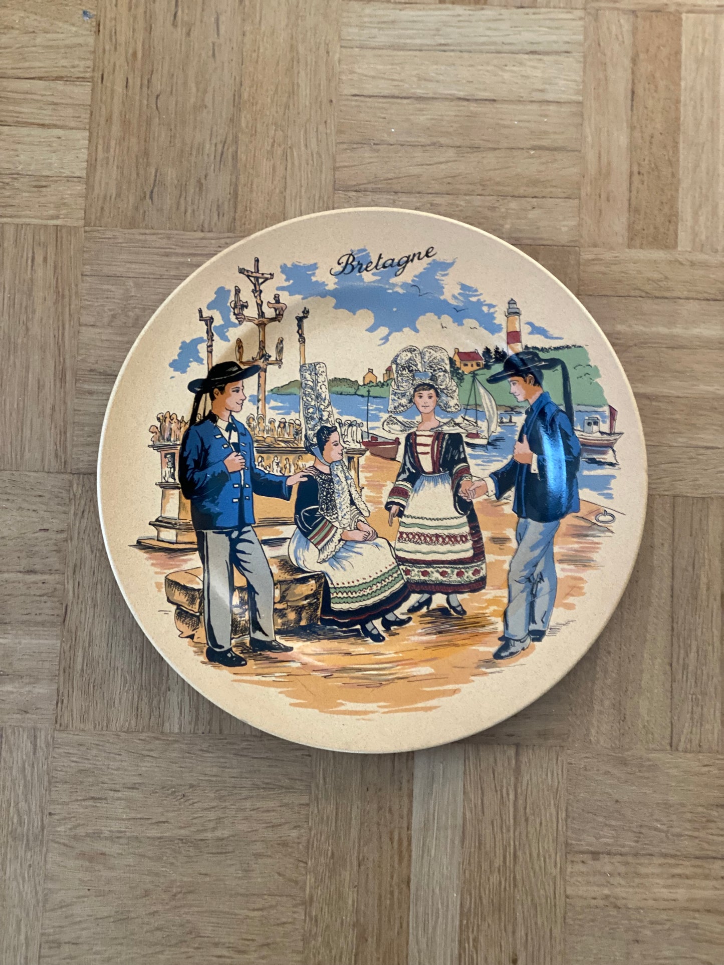 Assiette Nem décor France - Bretagne