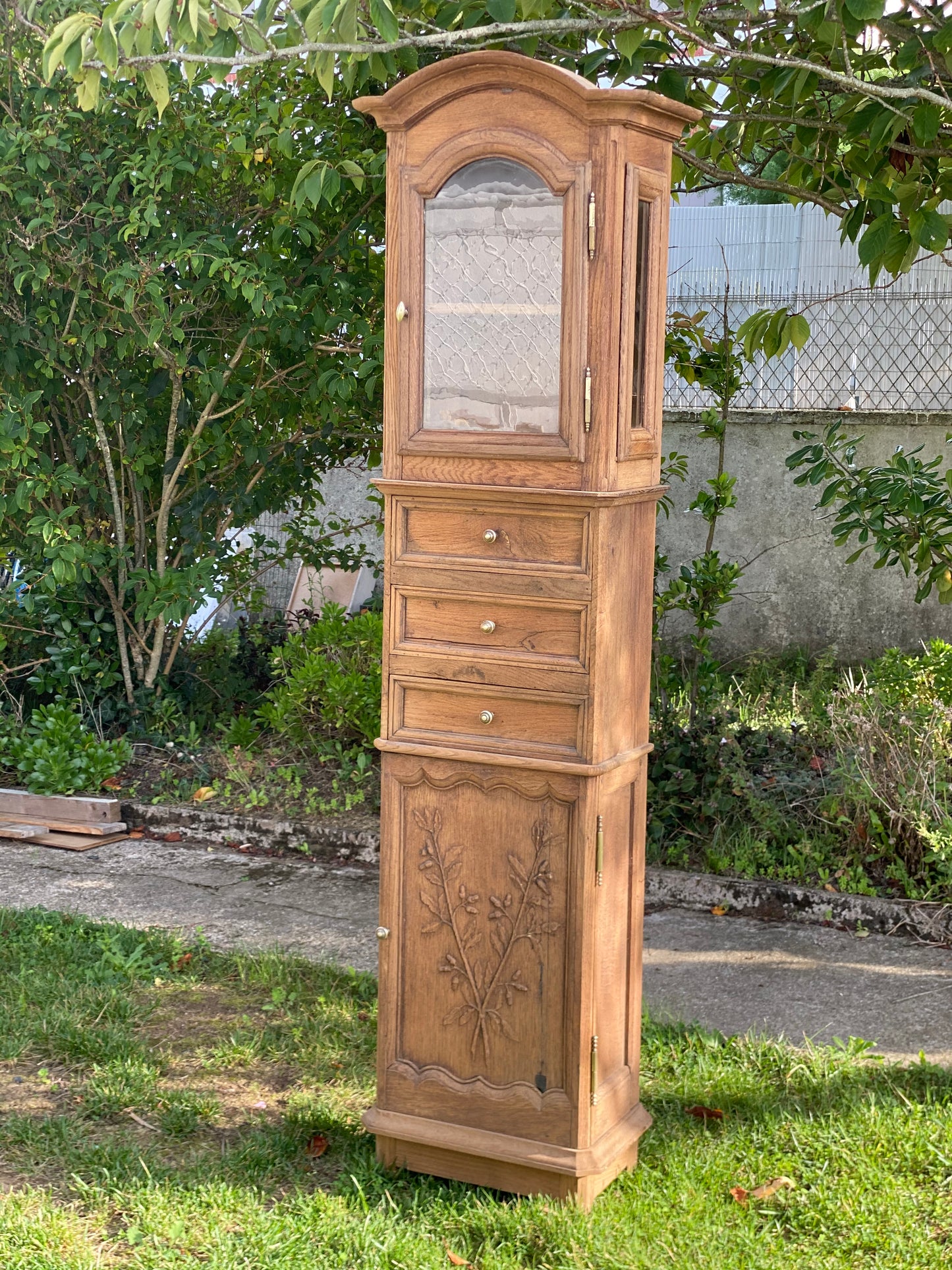 Étagère / vitrine ancienne