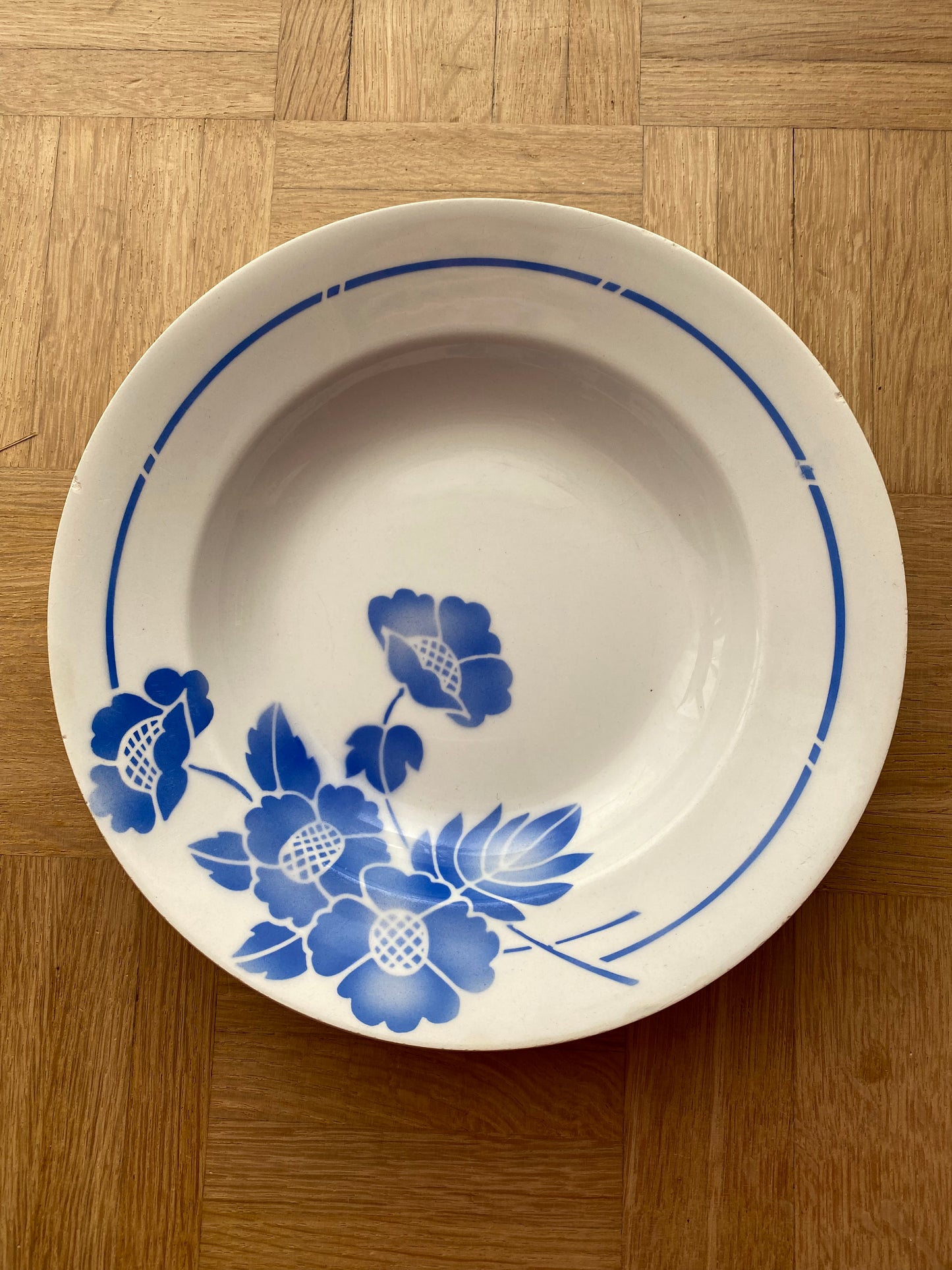 7 assiettes creuses Moulin des loups