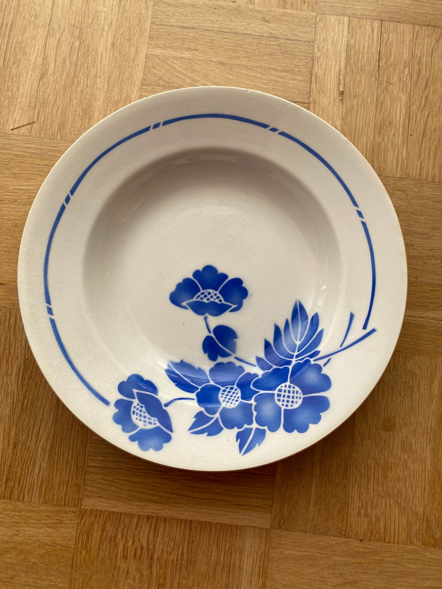 7 assiettes creuses Moulin des loups