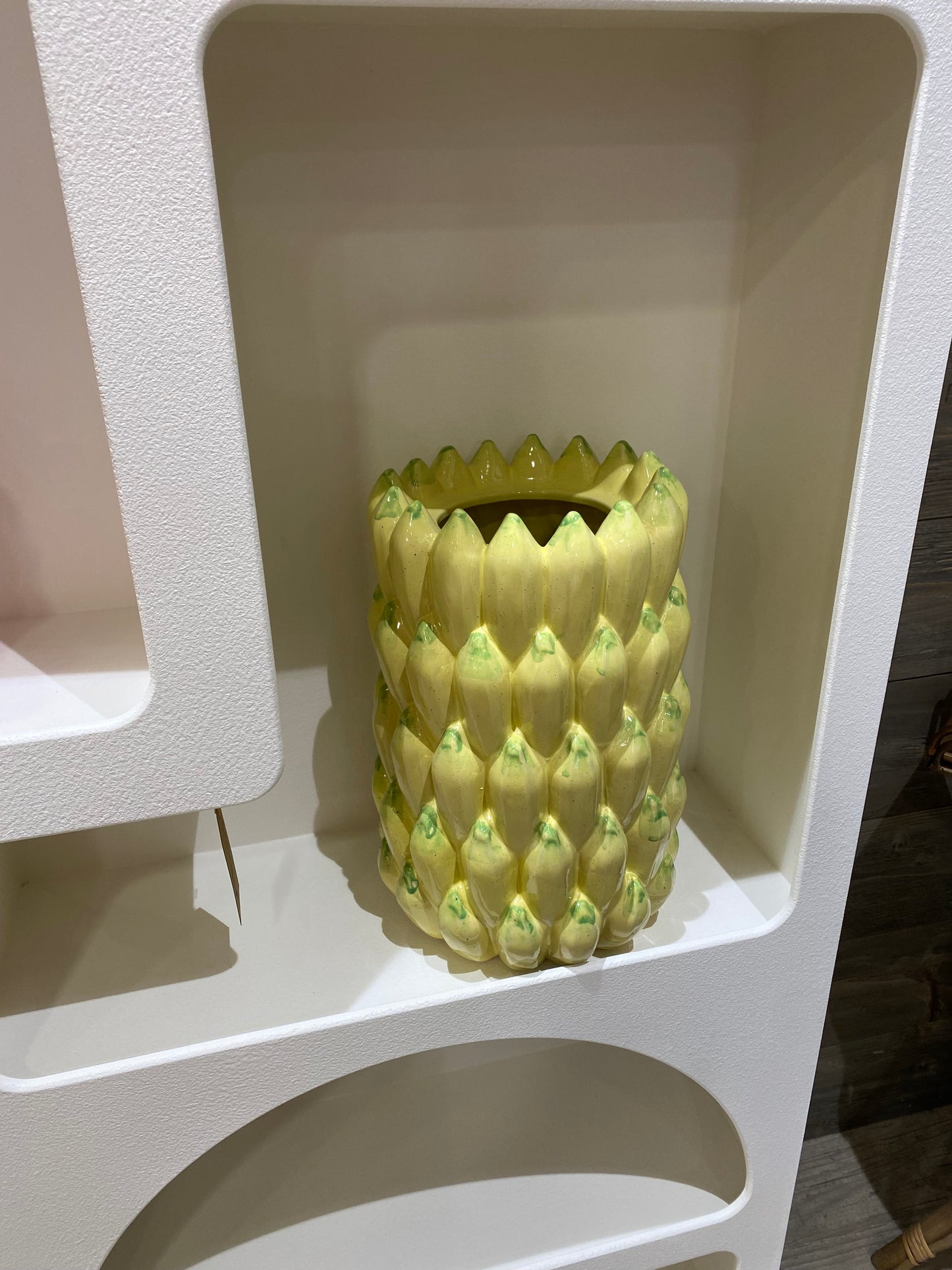 Vase en grès 'bananes'