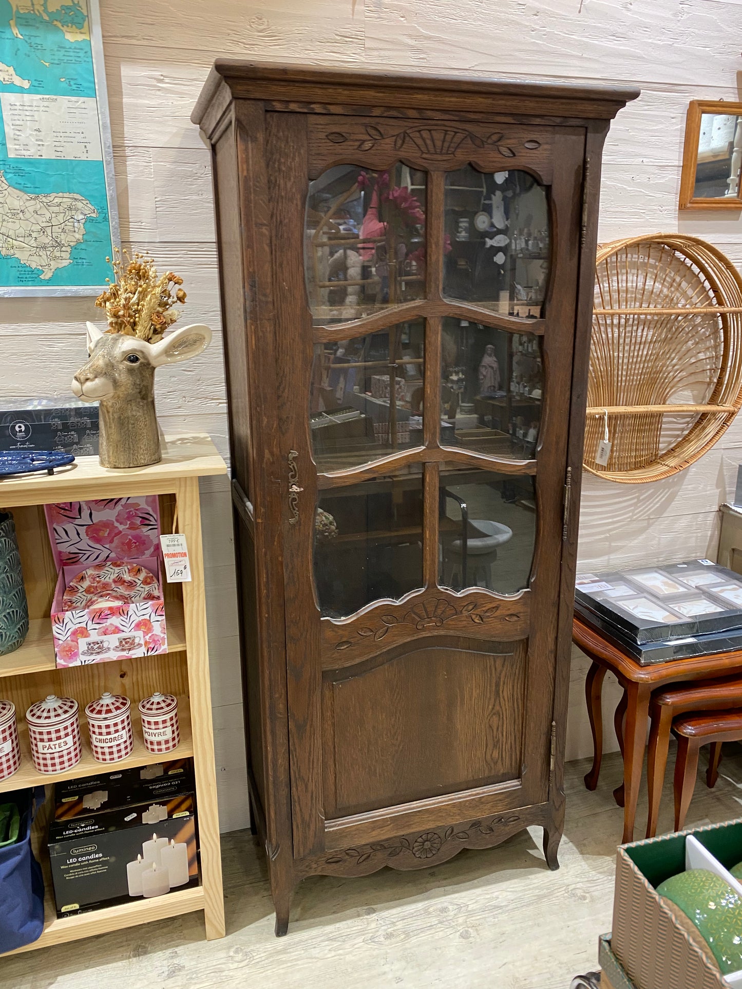 vitrine années 1960 / 70