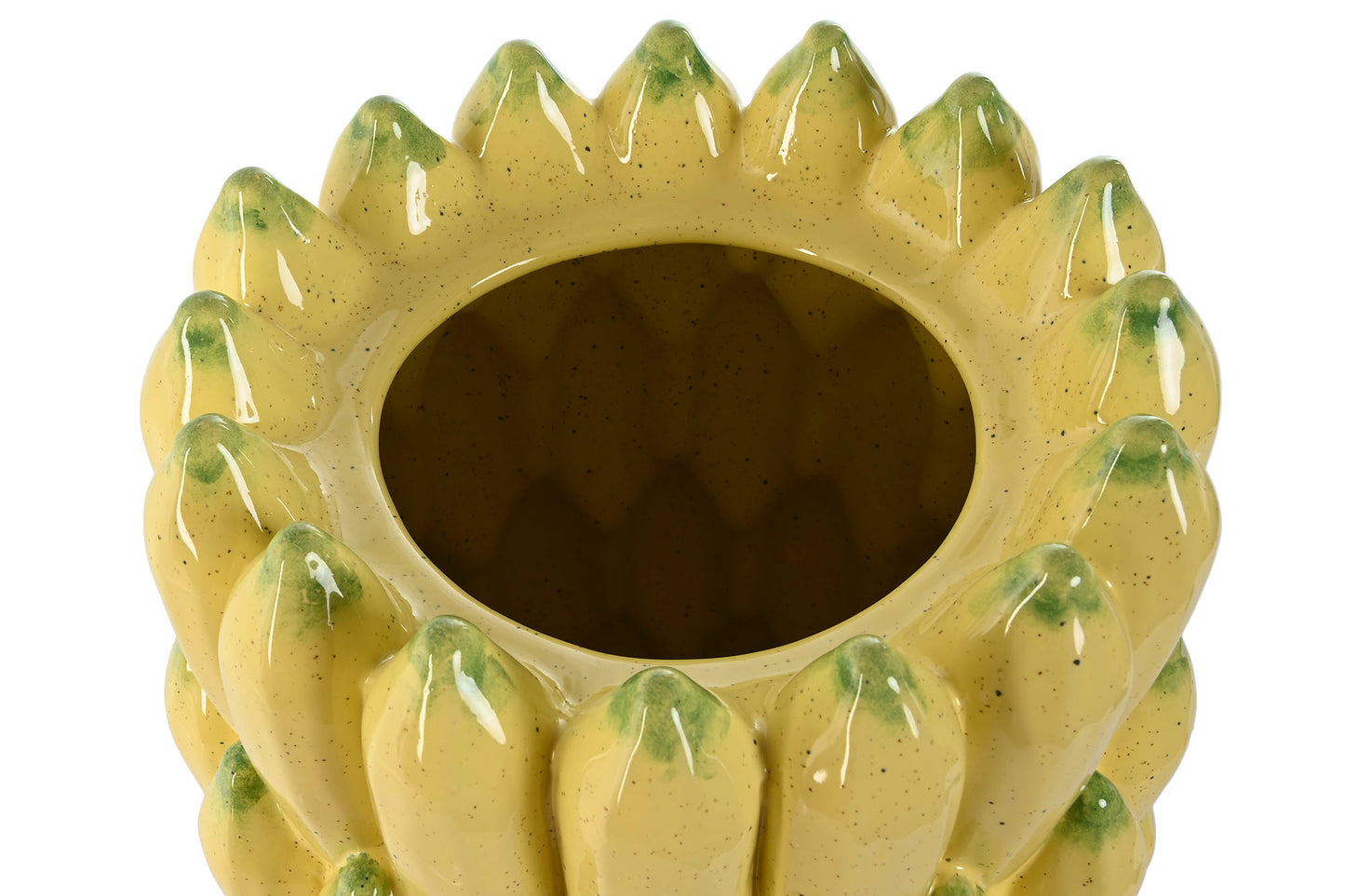 Vase en grès 'bananes'