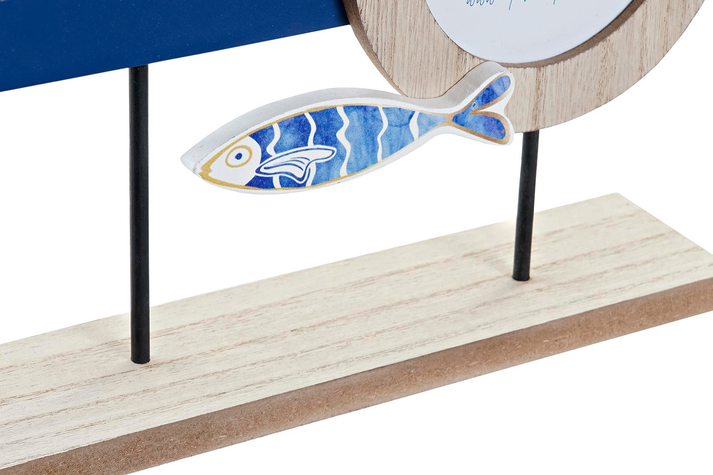 CADRE MULTI-PHOTOS POISSON BLEU
