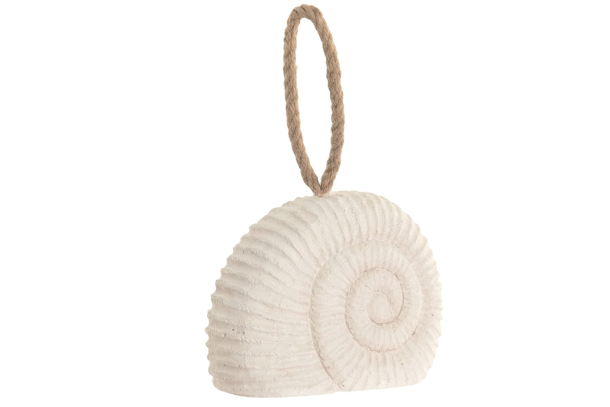 Arrêt De Porte Ciment 20x8x16 cm Blanc