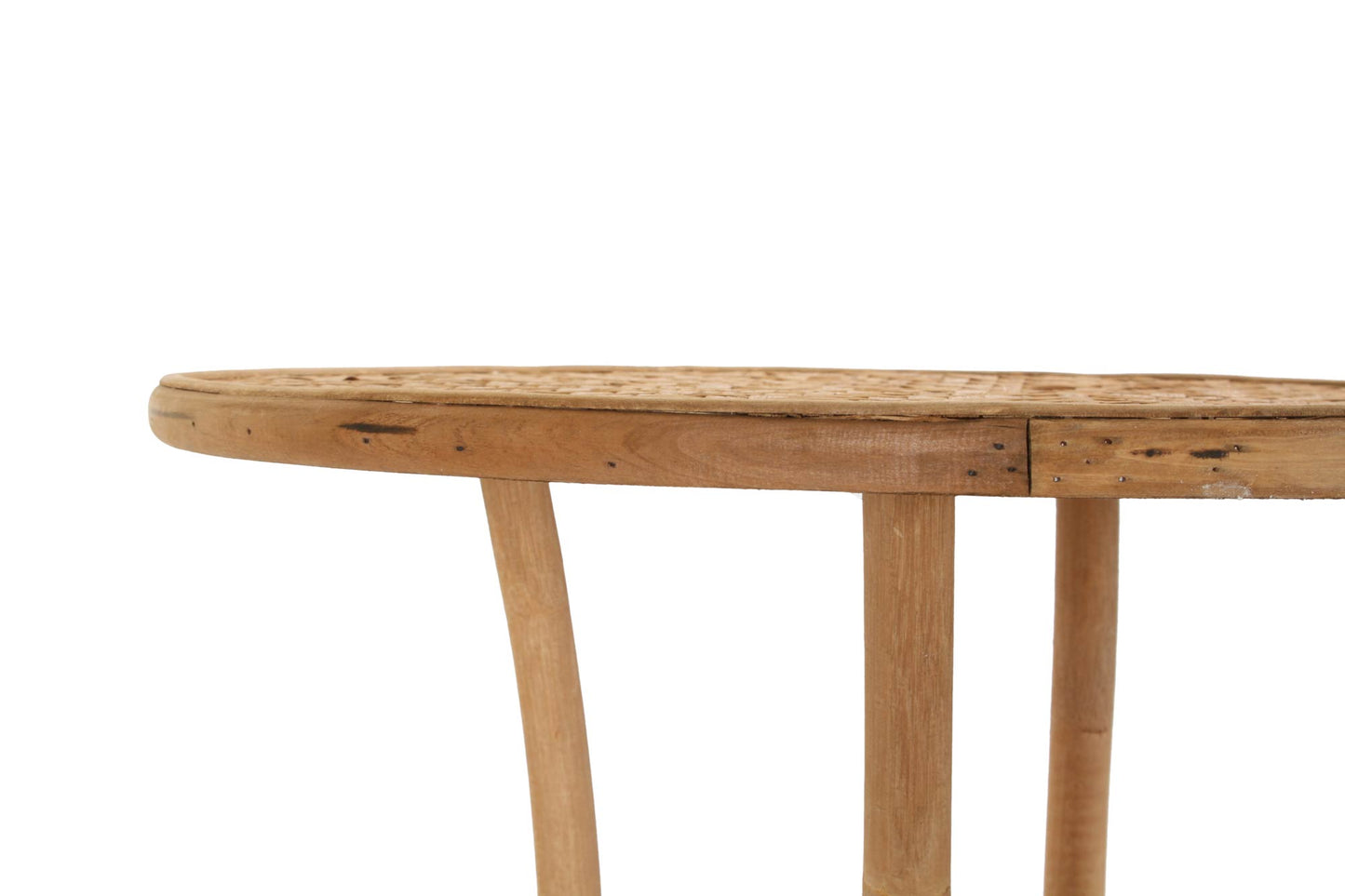 TABLE RONDE EN ROTIN