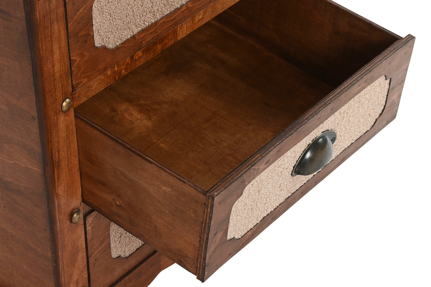 meuble "coffre" de rangement 3 tiroirs