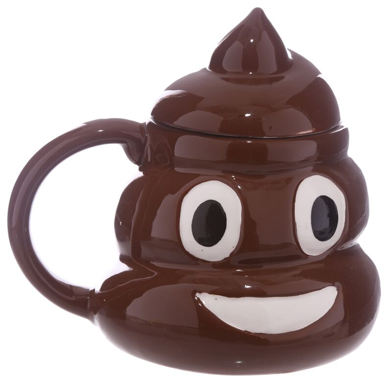 Mug Emoji "poop"