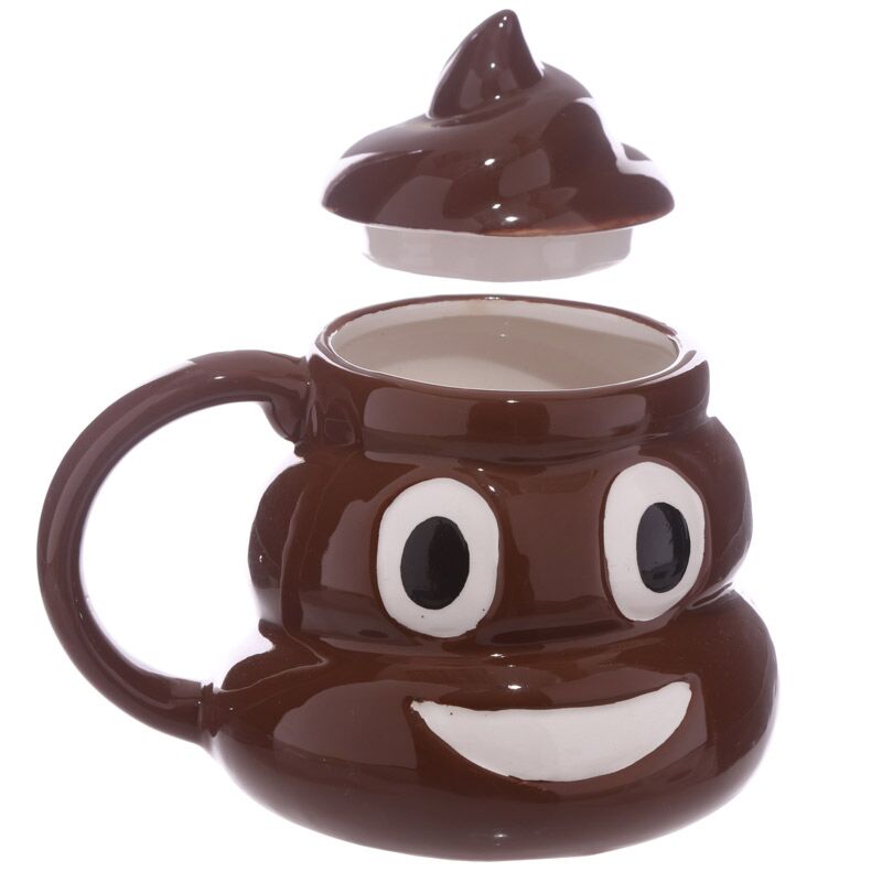 Mug Emoji "poop"