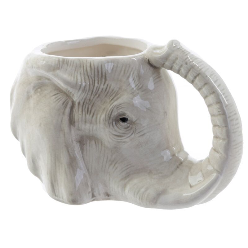 Mug Safari en Céramique "tête d'Eléphant"