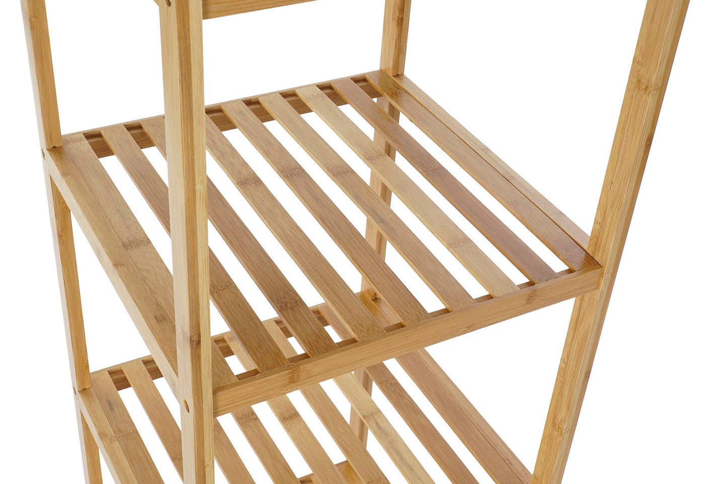 ÉTAGÈRE en BAMBOU - 4 tablettes