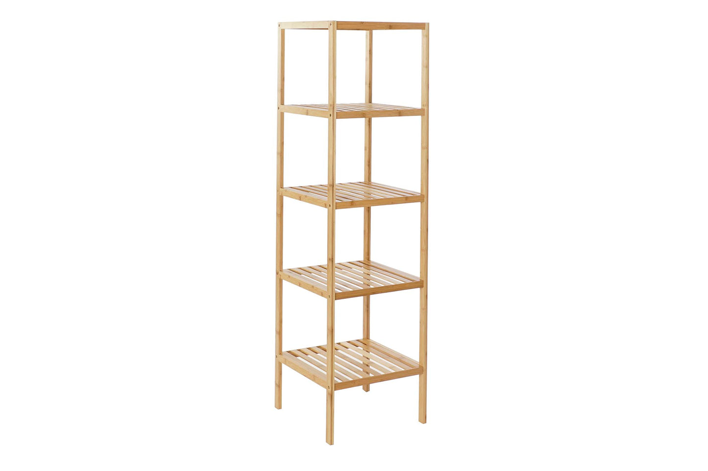 ÉTAGÈRE en BAMBOU - 4 tablettes