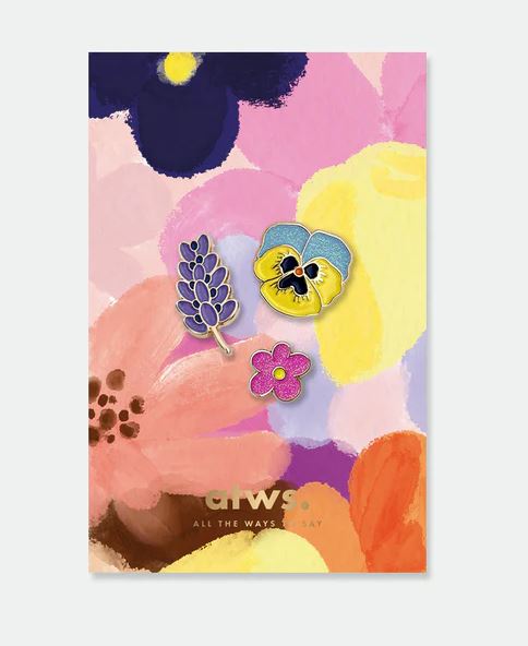 Flowers (Pack de 3 pins) - ATWS