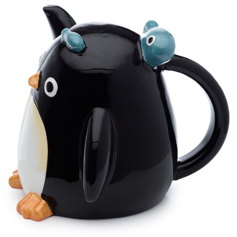 Mug Retournable Tête en Bas "Pingouin"