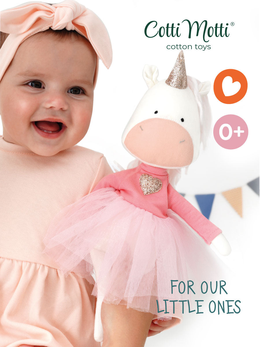 Daphné la Licorne peluche 0+