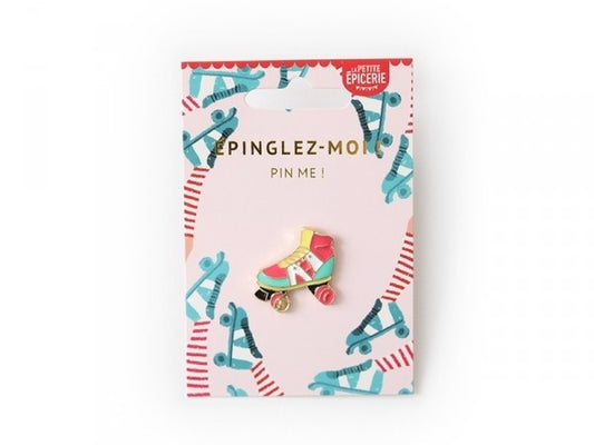 Pin's émaillé patins à roulettes