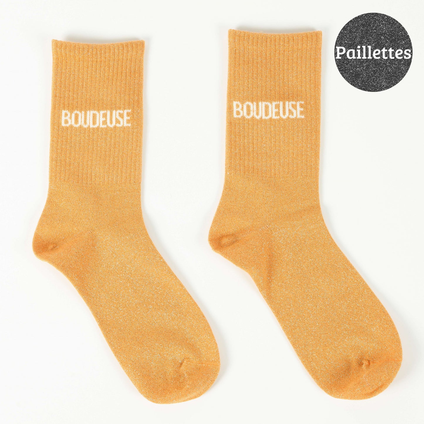 Chaussettes à paillettes BOUDEUSE