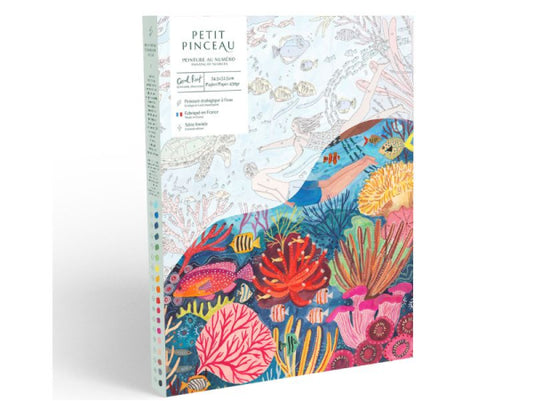 Coffret peinture au numéro - Coral reef par Miranda Sofroniou