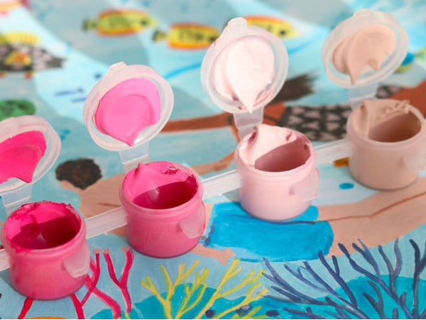 Coffret peinture au numéro - Coral reef par Miranda Sofroniou