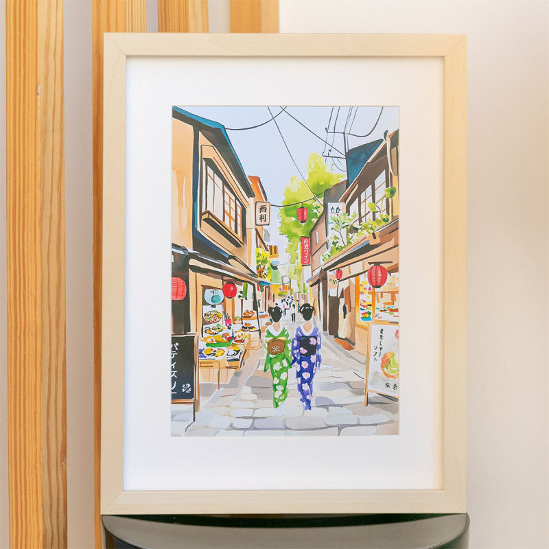 Coffret peinture au numéro - Kyoto par La Petite Epicerie